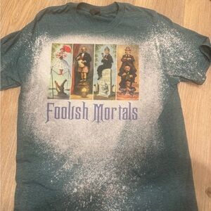 Anvil Graphic Tee - Green and White